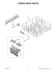 Diagram for 10 - Lower Rack Parts