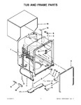 Diagram for 05 - Tub And Frame Parts