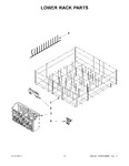 Diagram for 10 - Lower Rack Parts