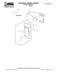 Diagram for 01 - Control Panel Parts