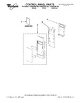 Diagram for 01 - Control Panel Parts