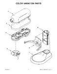 Diagram for 01 - Color Variation Parts