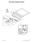 Diagram for 01 - Top And Console Parts