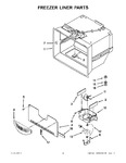 Diagram for 02 - Freezer Liner Parts