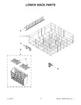 Diagram for 10 - Lower Rack Parts