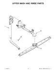 Diagram for 07 - Upper Wash And Rinse Parts