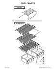 Diagram for 05 - Shelf Parts