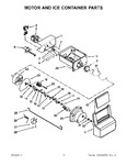 Diagram for 06 - Motor And Ice Container Parts