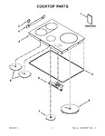 Diagram for 02 - Cooktop Parts