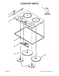 Diagram for 02 - Cooktop Parts