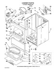 Diagram for 02 - Cabinet Parts