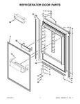 Diagram for 07 - Refrigerator Door Parts