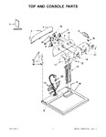 Diagram for 02 - Top And Console Parts