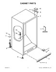 Diagram for 02 - Cabinet Parts