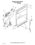 Diagram for 03 - Inner Door Parts