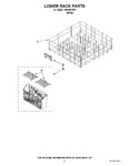 Diagram for 10 - Lower Rack Parts