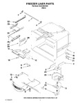 Diagram for 02 - Freezer Liner Parts