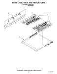 Diagram for 11 - Third Level Rack And Track Parts