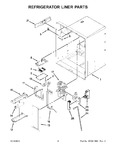 Diagram for 03 - Refrigerator Liner Parts