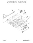 Diagram for 10 - Upper Rack And Track Parts