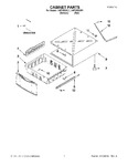 Diagram for 01 - Cabinet Parts