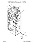 Diagram for 03 - Refrigerator Liner Parts