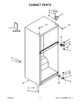 Diagram for 02 - Cabinet Parts