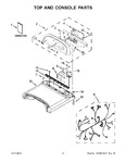 Diagram for 02 - Top And Console Parts