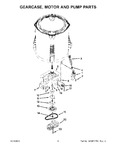 Diagram for 05 - Gearcase, Motor And Pump Parts