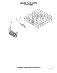 Diagram for 10 - Lower Rack Parts