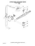 Diagram for 07 - Upper Wash And Rinse Parts