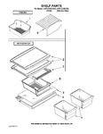 Diagram for 06 - Shelf Parts