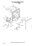 Diagram for 05 - Tub And Frame Parts