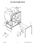 Diagram for 06 - Tub And Frame Parts