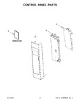 Diagram for 02 - Control Panel Parts