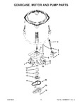 Diagram for 05 - Gearcase, Motor And Pump Parts