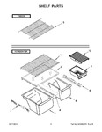 Diagram for 04 - Shelf Parts