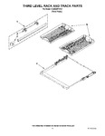 Diagram for 11 - Third Level Rack And Track Parts