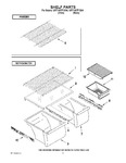 Diagram for 05 - Shelf Parts