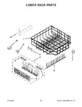 Diagram for 11 - Lower Rack Parts