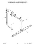 Diagram for 08 - Upper Wash And Rinse Parts