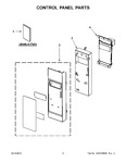 Diagram for 02 - Control Panel Parts