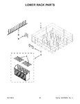 Diagram for 11 - Lower Rack Parts