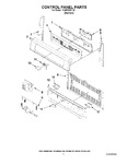 Diagram for 02 - Control Panel Parts