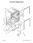 Diagram for 06 - Tub And Frame Parts