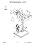 Diagram for 02 - Top And Console Parts
