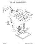 Diagram for 02 - Top And Console Parts