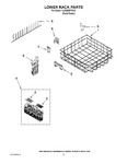 Diagram for 10 - Lower Rack Parts
