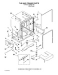 Diagram for 05 - Tub And Frame Parts