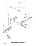 Diagram for 07 - Upper Wash And Rinse Parts